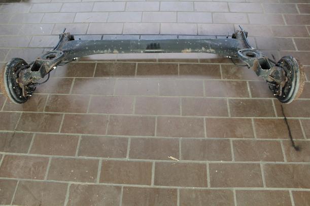 Foto: HINTERACHSE eines Seat Ibiza 1.4 TDI