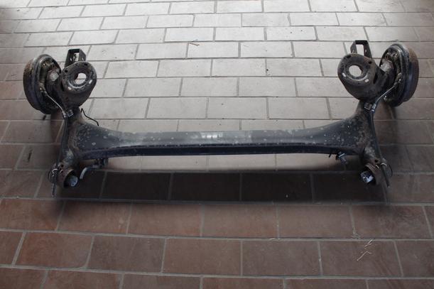Foto: HINTERACHSE eines Seat Ibiza 1.4 TDI