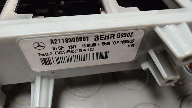 Foto: ELEKTRISCHE ZUSATZHEIZUNG eines Mercedes-Benz E 320 CDI 4Matic Automatik