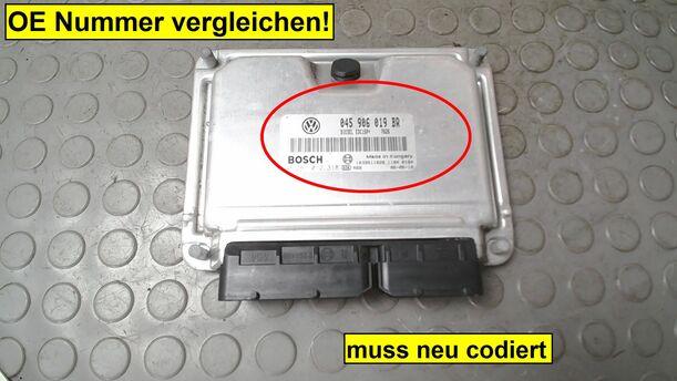 Foto: STEUERGERÄT DIESELEINSPRITZUNG/ MOTORSTEUERGERÄT eines Seat Ibiza 1.4 TDI