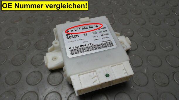 Foto: STEUERGERÄT PARKHILFE / PARKTRONIC eines Mercedes-Benz E 320 CDI 4Matic Automatik GL