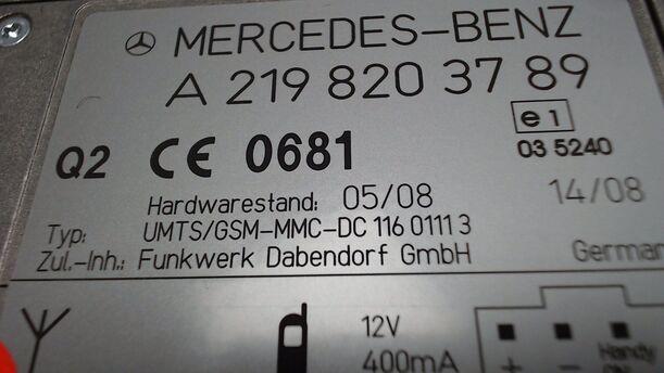 Foto: ANTENNENVERSTÄRKER eines Mercedes-Benz E 320 CDI 4Matic Automatik GL