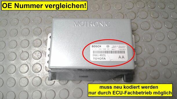 Foto: STEUERGERÄT EINSPRITZUNG/ MOTORSTEUERGERÄT eines Toyota Avensis 1.6 Combi GL