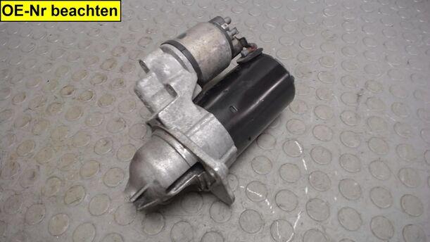 Foto: ANLASSER / STARTER  BOSCH eines Opel Corsa 1.0 12V GL