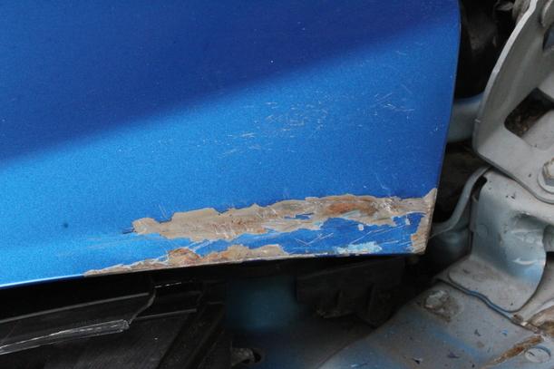 Foto: MOTORHAUBE (BIS 02.2012) eines Citroen C1 1.0 GL