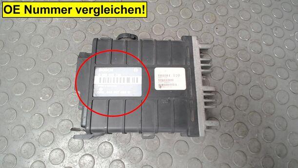 Foto: STEUERGERÄT EINSPRITZUNG/ MOTORSTEUERGERÄT eines VW Passat Variant 1.8 GL