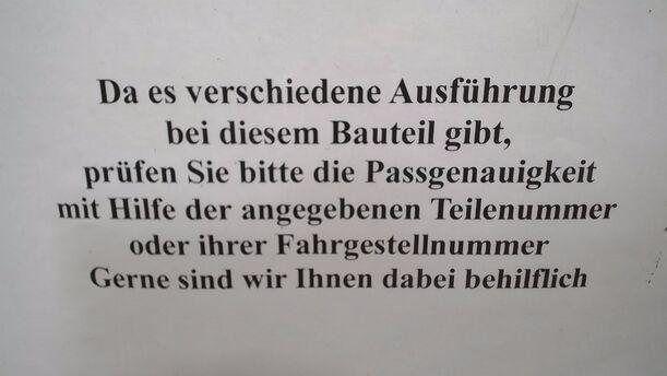 Foto: UNTERDRUCKBEHÄLTER/ DRUCKSPEICHER eines VW Passat Variant 1.8 GL