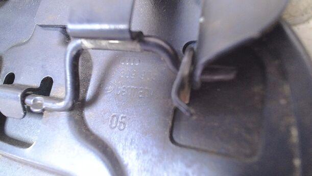 Foto: TANKKLAPPE/ TANKDECKEL eines Audi A3 1.8 GL