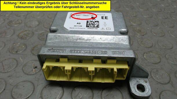 Foto: AIRBAGSTEUERGERÄT eines Ford Fiesta 1.25 GL
