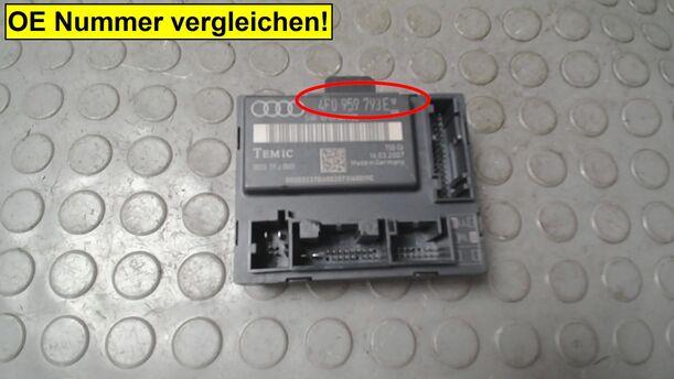 Foto: TÜRSTEUERGERÄT VORN LINKS eines Audi A6 allroad quattro 2.7 TDI tiptronic DPF GL