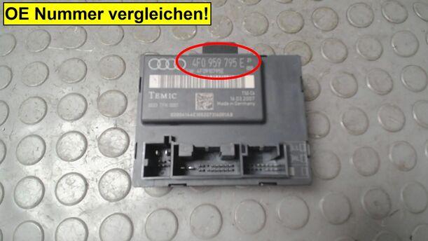 Foto: TÜRSTEUERGERÄT HINTEN LINKS eines Audi A6 allroad quattro 2.7 TDI tiptronic DPF GL