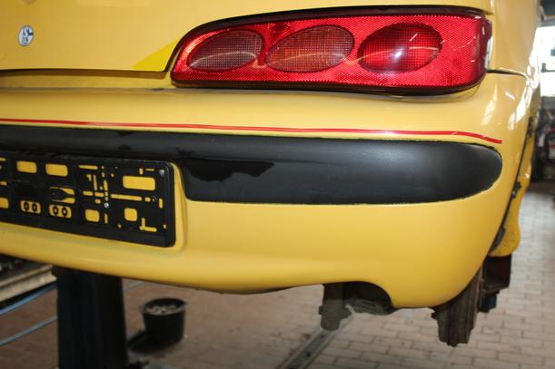 Foto: STOSSFÄNGER / STOSSSTANGE HINTEN eines Fiat Seicento 1.1 GL
