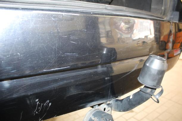 Foto: STOSSSTANGE / STOSSFÄNGER HINTEN  (AB 2008) eines Saab 9-3 1.9 TiD Sport Kombi DPF GL