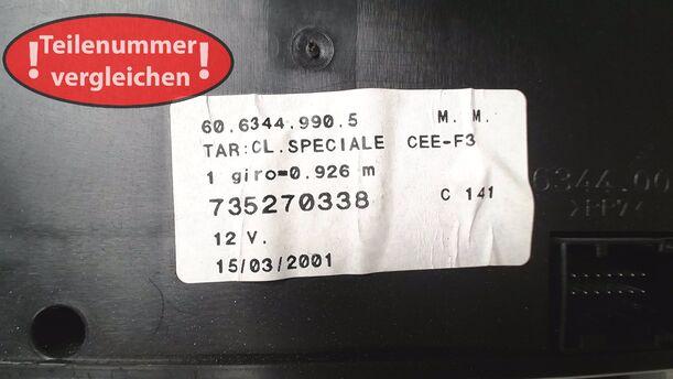 Foto: TACHOEINHEIT eines Fiat Seicento 1.1 GL