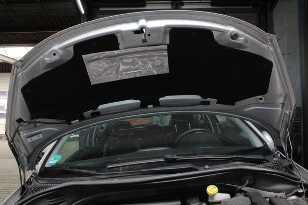 Foto: MOTORHAUBE eines Peugeot 207 120 GL