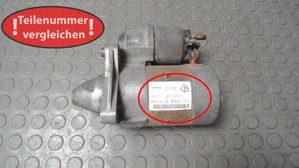 Foto: ANLASSER / STARTER DENSO eines Fiat Seicento 1.1 GL