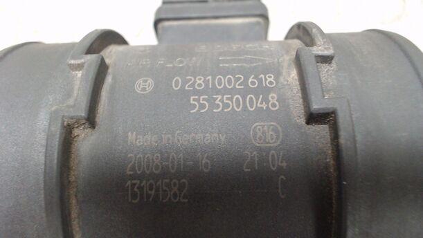 Foto: LUFTMASSENMESSER eines Saab 9-3 1.9 TiD Sport Kombi DPF GL