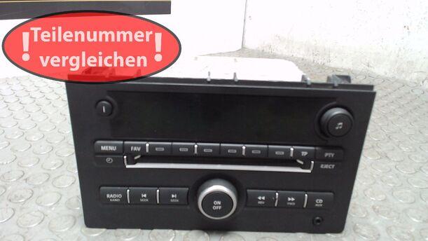 Foto: RADIO eines Saab 9-3 1.9 TiD Sport Kombi DPF GL