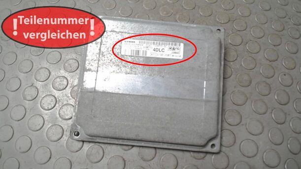 Foto: MOTORSTEUERGERÄT/ STEUERGERÄT EINSPRITZUNG eines Ford Fiesta 1.4 GL