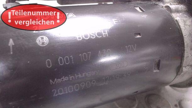 Foto: ANLASSER / STARTER BOSCH eines Citroen C1 1.0 GL