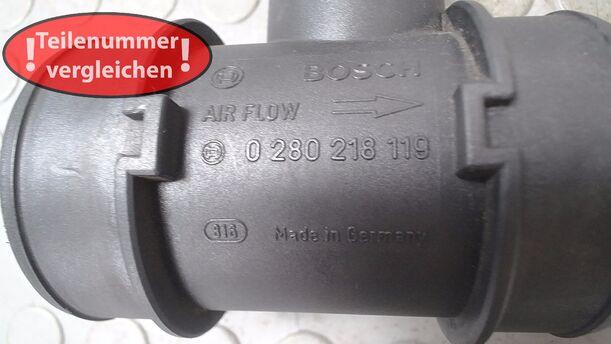 Foto: LUFTMASSENMESSER ( BOSCH ) eines Opel Agila 1.0 12 V
