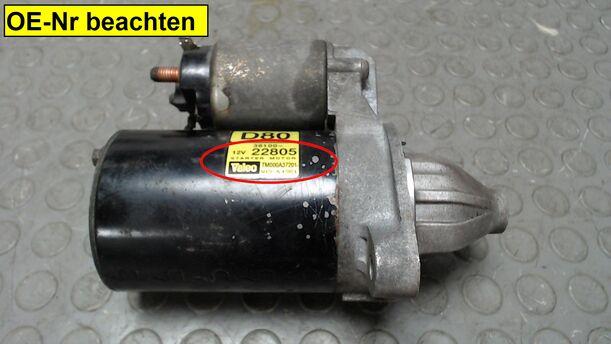 Foto: ANLASSER / STARTER VALEO eines Kia Cerato 1.6