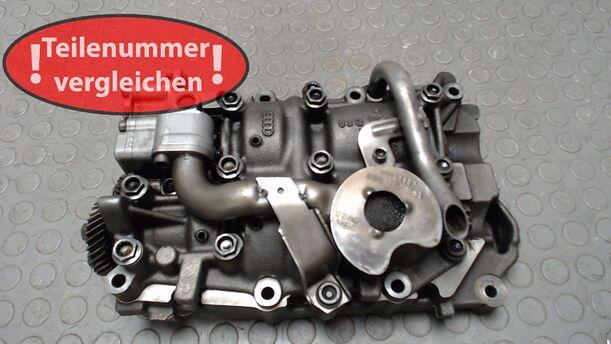 Foto: ÖLPUMPE / AUSGLEICHSWELLE eines VW Passat Variant 2.0 TDI DPF