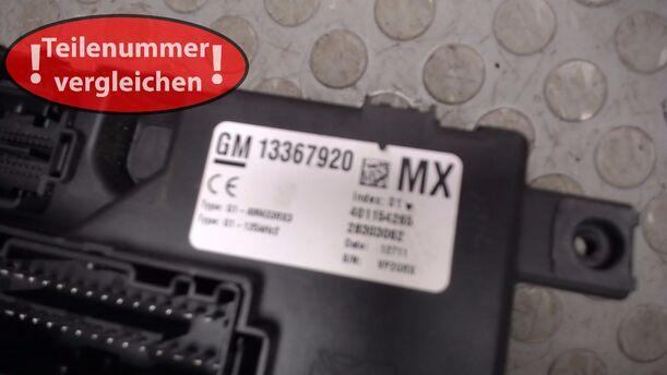 Foto: BODYCONTROLMODUL (ENTHEIRATET) eines Opel Corsa 1.2 16V (ecoFLEX) Easytronic