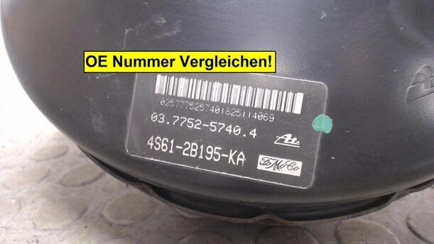 Foto: BREMSKRAFTVERSTÄRKER eines Ford Fusion 1.25