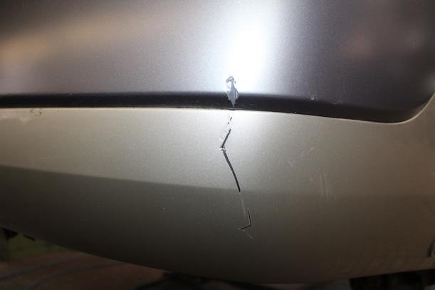 Foto: STOSSFÄNGER / STOßSTANGE HINTEN eines Renault Megane 2.0 Coupe-Cabriolet Aut.