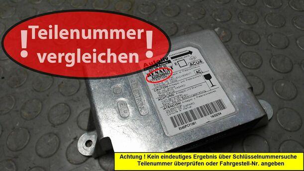 Foto: AIRBAGSTEUERGERÄT eines Renault Megane 2.0 Coupe-Cabriolet Aut.