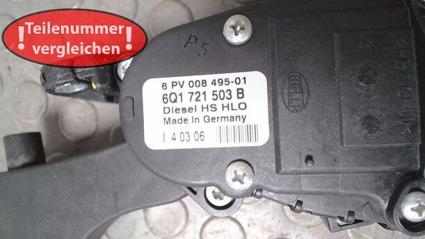 Foto: GASPEDAL eines Skoda Fabia 1.4 TDI Combi CLX