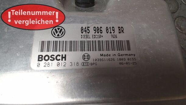 Foto: STEUERGERÄT DIESELEINSPRITZUNG/ MOTORSTEUERGERÄT eines Skoda Fabia 1.4 TDI Combi CLX
