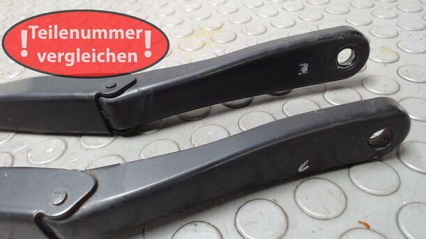 Foto: SCHEIBENWISCHERARME VORN eines Opel Astra 1.8 CLX