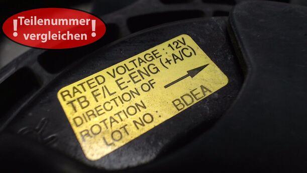 Foto: ELEKTROLÜFTER eines Hyundai Getz 1.1 LS