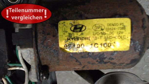 Foto: SCHEIBENWISCHERMOTOR VORN eines Hyundai Getz 1.1 LS