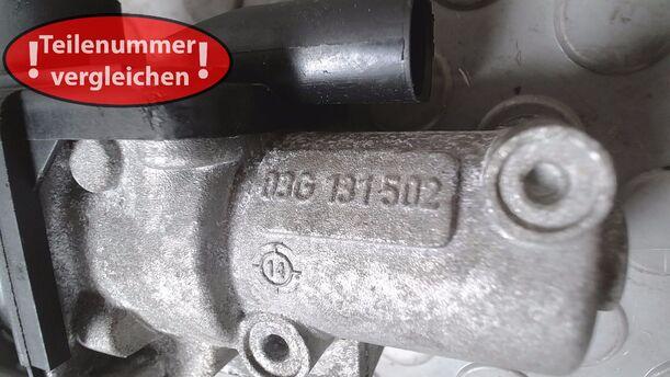 Foto: ABGASRÜCKFÜHRUNGSVENTIL/ AGR VENTIL eines Skoda Octavia Combi 1.9 TDI Viva X
