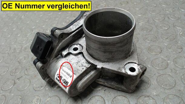 Foto: DROSSELKLAPPENSTUTZEN VALEO eines Renault Grand Scenic dCi 130 FAP Viva X