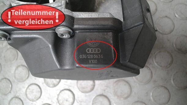 Foto: DROSSELKLAPPENSTUTZEN/ DROSSELKLAPPE eines Skoda Octavia Combi 1.9 TDI Viva X