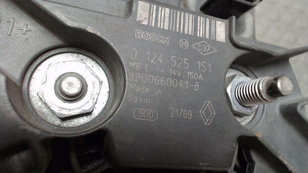 Foto: LICHTMASCHINE ( 150A ) eines Renault Grand Scenic dCi 130 FAP Viva X