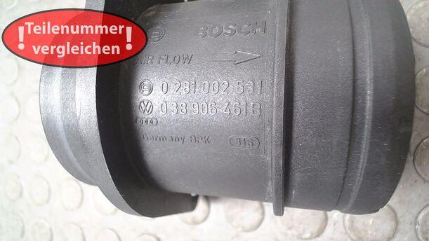 Foto: LUFTMASSENMESSER BOSCH eines Skoda Octavia Combi 1.9 TDI Viva X
