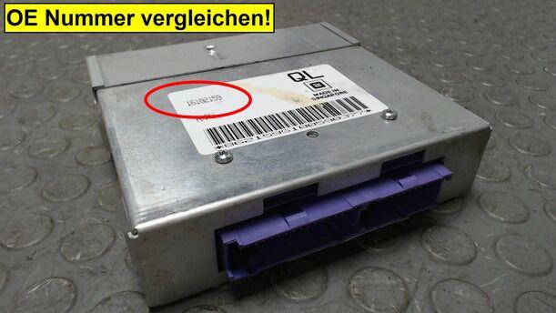 Foto: STEUERGERÄT EINSRITZUNG / MOTORSTEUERGERÄT ( QL ) eines Opel Vectra GL