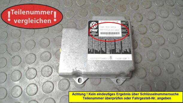 Foto: STEUERGERÄT AIRBAG/ AIRBAGSTEUERGERÄT eines VW Passat 1.9 TDI DPF acenta