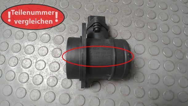 Foto: LUFTMASSENMESSER BOSCH eines VW Passat 1.9 TDI DPF acenta