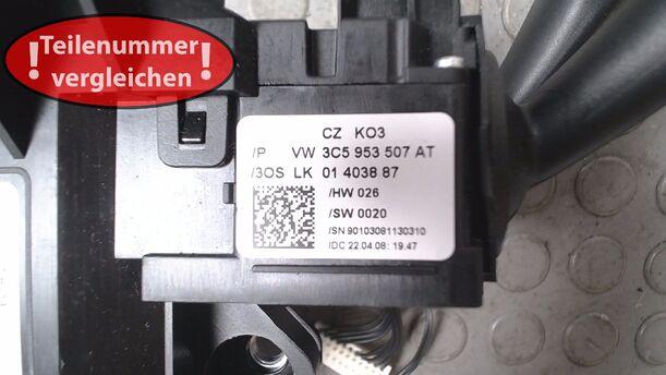 Foto: BLINKSCHALTER/ KOMBISCHALTER/ LENKSTOCKSCHALTER eines VW Passat 1.9 TDI DPF acenta