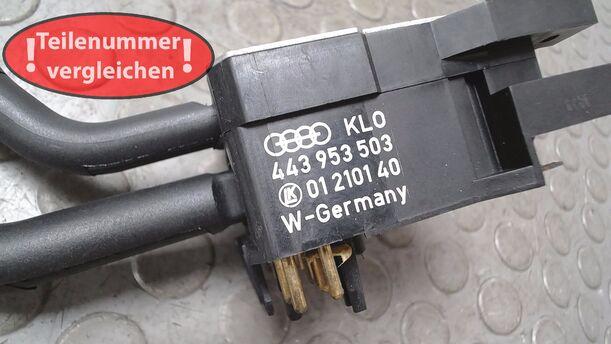 Foto: SCHEIBENWISCHERSCHALTER eines Audi 100 acenta