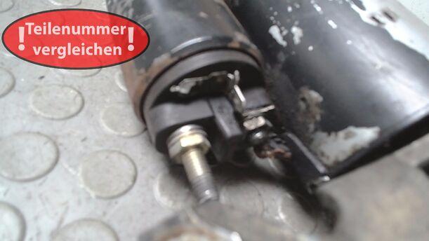 Foto: ANLASSER / STARTER  BOSCH eines Audi 100 acenta