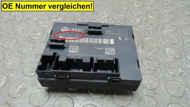 Foto: TÜRSTEUERGERÄT HINTEN LINKS eines Audi A4 Avant 2.0 TDI DPF acenta