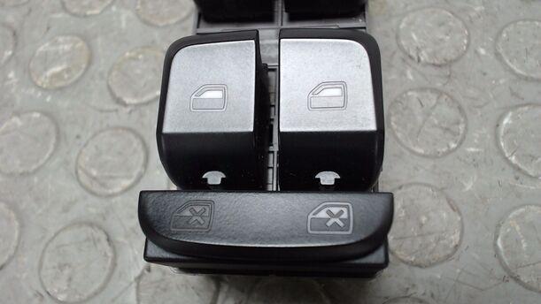 Foto: FENSTERHEBERSCHALTER VORN LINKS eines Audi A4 Avant 2.0 TDI DPF acenta