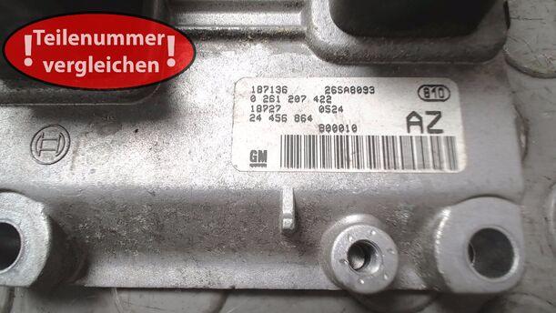 Foto: STEUERGERÄT EINSPRITZUNG/ MOTORSTEUERGERÄT ( ENTHEIRATET ) eines Opel Agila 1.0 12 V acenta